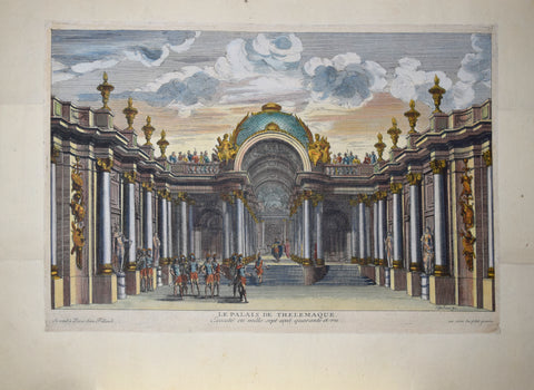 Pierre Le Pautre (1652-1716), Le Palais de Thelemaque