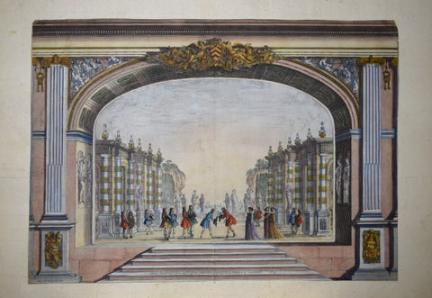 Pierre Le Pautre (1652-1716), Untitled [A garden scene from Versailles]