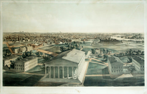 J. W. Hill & Benjamin F. Smith jr., Philadelphia from Girard College