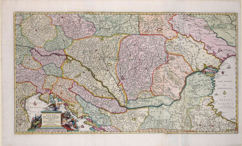 Nicolaes Visscher II (1649–1702), Totius Regni Hungariae et adjacentium Regionum Tabula