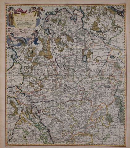 Nicolaes Visscher II (1649-1702), S.R.I. Westphaliae Circulus…