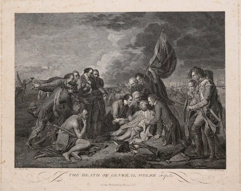 Benjamin West (1738-1820), after the painting The Death of General Wolfe, at Quebec