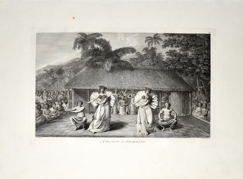 Captain James Cook (1728-1729) and John Webber (1751-1793), A Dance in Otaheite