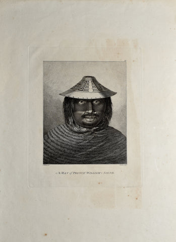 Captain James Cook (1728-1729) and John Webber (1751-1793),  A Man of Prince William's Sound