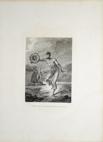 Captain James Cook (1728-1729) and John Webber (1751-1793), A Man of the Sandwich Islands, Dancing