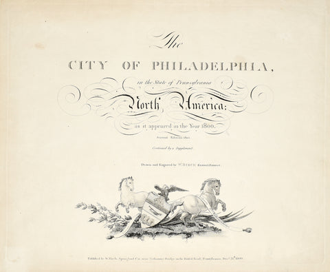 William Birch (1755-1834), Title Page