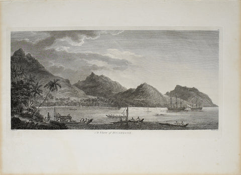 Captain James Cook (1728-1729) and John Webber (1751-1793), A View of Huaheine