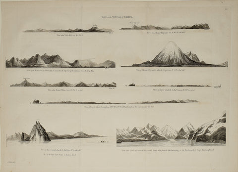 Captain James Cook (1728-1729) and John Webber (1751-1793), Views on the West Coast of America
