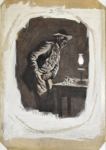 Arthur Burdett Frost (1851-1928),  And He Emptied His Pockets