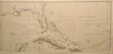 Aaron Arrowsmith (1750-1823). Chart of the West Indies and Spanish Dominions in North America