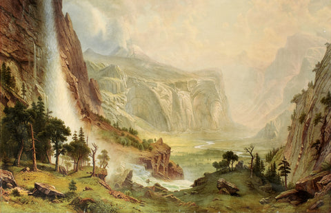 Albert Bierstadt (1830-1902), The Domes of the Yosemite