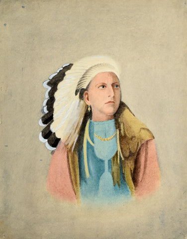 Artist unknown, An Arapaho man