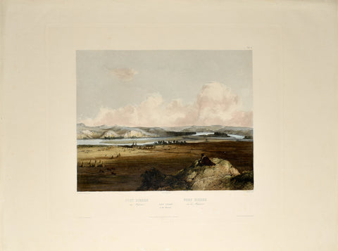 Karl Bodmer (1809-1893), Fort Pierre on the Missouri