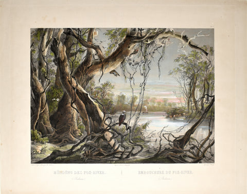 Karl Bodmer (1809-1893), Mouth of Fox River, Indiana