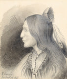 Rudolf Cronau (German, 1855-1939), Ogalalla Dakota Indian, 1881
