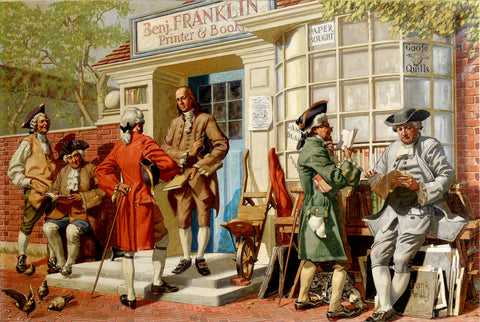 Frank Reilly (1906–1967), Benjamin Franklin Printer & Books