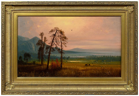 Henry Arthur Elkins (American, 1847-1884), Mountain Landscape