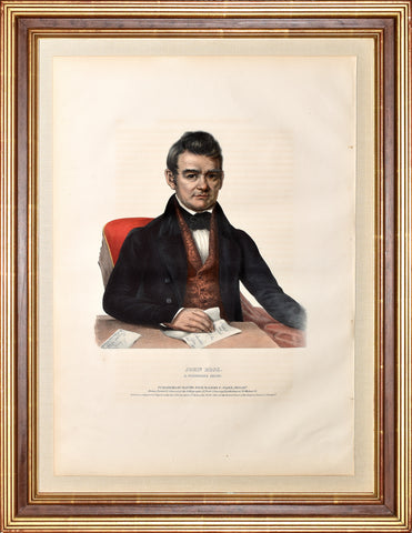 Thomas McKenney (1785-1859) & James Hall (1793-1868), John Ross, A Cherokee Chief