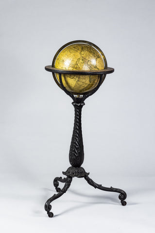 Globe terrestre verre Taride 33cm vintage 1979 — Jolie Vieillerie