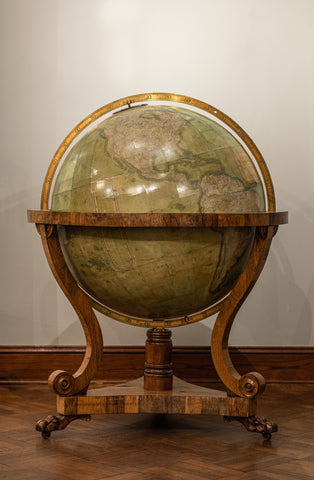 George Glazer Gallery - Antique Globes - J. Forest, Globe Terrestre, French  Art Deco Table Globe