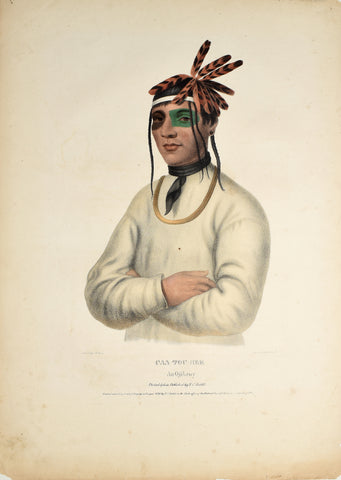 Thomas McKenney (1785-1859) & James Hall (1793-1868), Caa-Tou-See, An Ojibray
