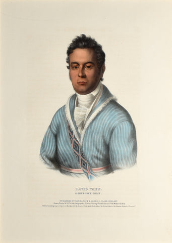 Thomas McKenney (1785-1859) & James Hall (1793-1868), David Vann, A Cherokee Chief