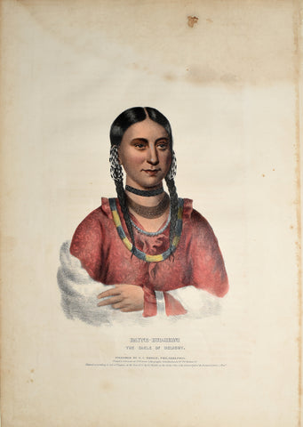 Thomas McKenney (1785-1859) & James Hall (1793-1868), Hayne-Hudjihini, The Eagle of Delight