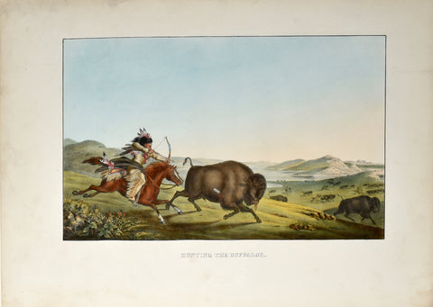 Thomas McKenney (1785-1859) & James Hall (1793-1868), Hunting the Buffaloe