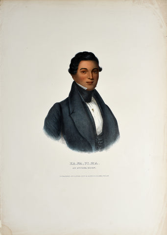 Thomas McKenney (1785-1859) & James Hall (1793-1868), Ka-Na-Pi-Ma, An Ottawa Chief