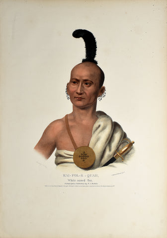 Thomas McKenney (1785-1859) & James Hall (1793-1868), Kai-Pol-E-Quah, White Nosed Fox