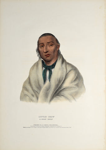 Thomas McKenney (1785-1859) & James Hall (1793-1868), Little-Crow, A Sioux Chief