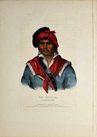Thomas McKenney (1785-1859) & James Hall (1793-1868), Nea-Math-La, A Seminole Chief