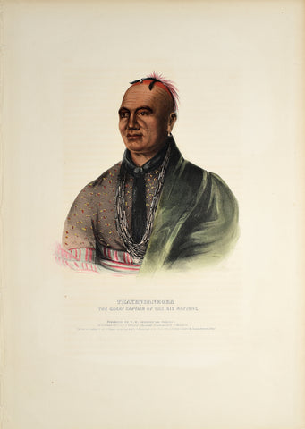 Thomas McKenney (1785-1859) & James Hall (1793-1868), Thayendanegea, The Great Captain of the Six Nations