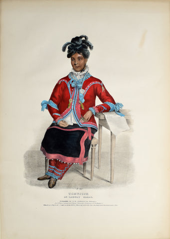 Thomas McKenney (1785-1859) & James Hall (1793-1868), Tshusick, An Ojibway Woman