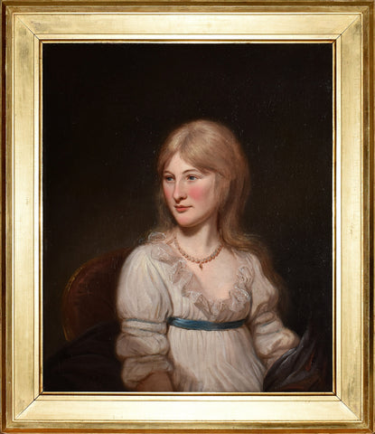 Charles Wilson Peale (1741 – 1827), Portrait of Miss Eva Margareta Elizabeth DePeyster, 1798