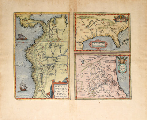 Abraham Ortelius (1527-1598), La Florida...