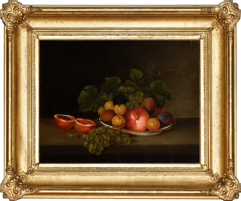 Attributed to Rubens Peale (1784 – 1865), Still Life with Fruit on a D ...