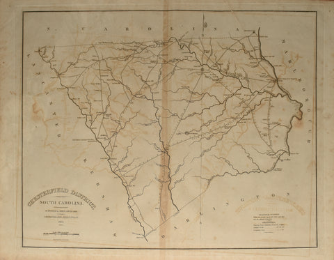 Robert Mills (1781-1855), Chesterfield District, South Carolina