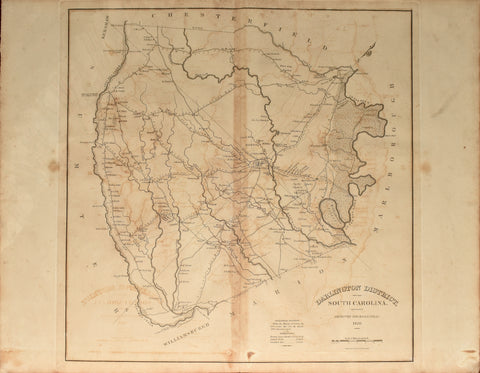 Robert Mills (1781-1855), Darlington District, South Carolina