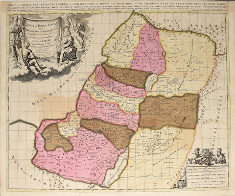 Pieter Schenk (1661-1711), Judaea seu Terra Sancta (Judea, or the Holy Land)