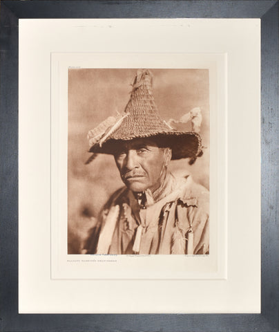 Edward S. Curtis (1868-1953), Klamath Warrior's Head-Dress Pl 449