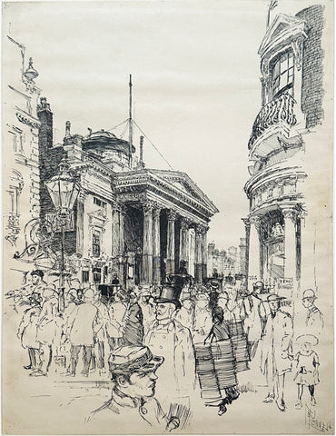 Joseph Pennell (1860 - 1926), Wellington Street
