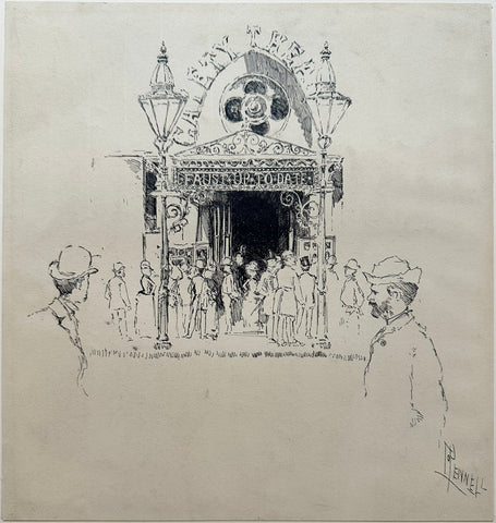 Joseph Pennell (1860 - 1926), The Gaiety (Theater)