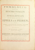 Johann Hermann Knoop (1700-1769), Pomologia, Fructologia, Dendrologia