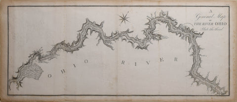 George Henri Victor Collot (1752-1805), A General Map of the River Ohio...Plate the Third