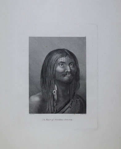 Captain James Cook (1728-1729) and John Webber (1751-1793), A Man of Nootka Sound