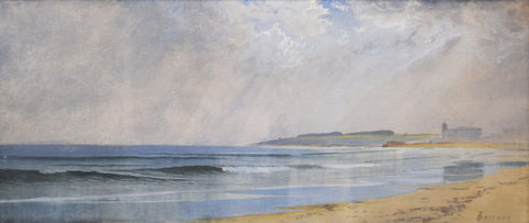 Alfred Thompson Bricher (1837-1908), A Showery Day- Narragansett Pier