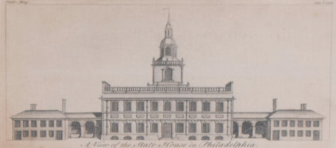 George Heap (act. 1715-1760), after, A View of the State House Philadelphia