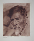 Edward S. Curtis (1868-1953), Achomawi Man Pl 466