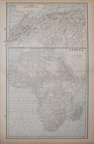 The Columbian World’s Fair Atlas, N.W. Africa...& Africa